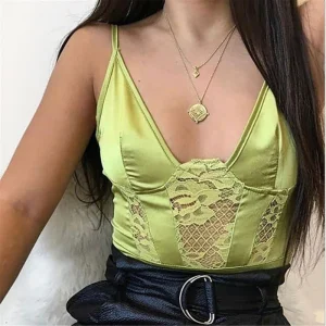 Body Satin Vert