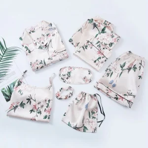 Ensemble De Pyjama Satin