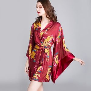Kimono Satin Japonais