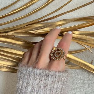 Bague à strass – Ninon