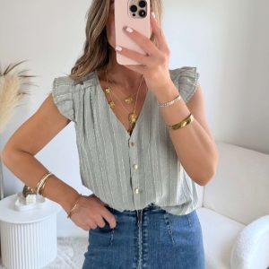 Blouse verte – Laly