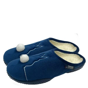 Airplum : Mules Lapin- Bunny – Marine