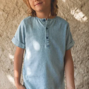 CHEMISE MARCO bleach denim