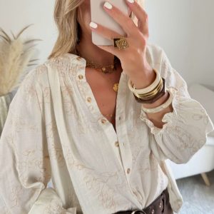 Chemise ample écru – Naya