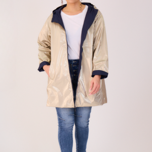 Parka Réversible Mi-Longue Imperméable