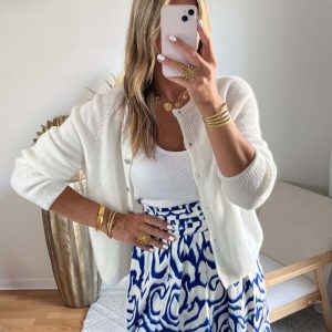 Gilet blanc – Célia