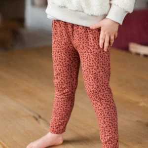 Legging Mikky léopard terracotta