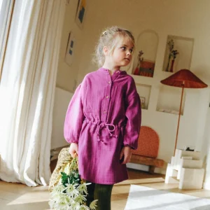 Robe Blanca rose pourpre