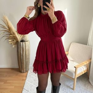 Robe bordeaux – Lola