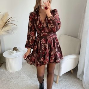 Robe courte fleurie – Cali