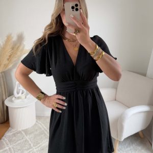 Robe courte noire – Diana