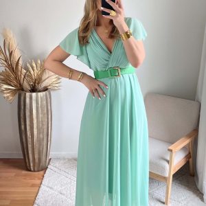 Robe vert d&rsquo;eau – Chloé