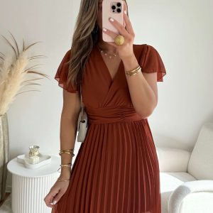 Robe terracotta – Louane