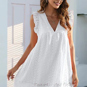 Robe avec short integre