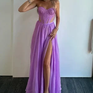 Robe ceremonie pastel