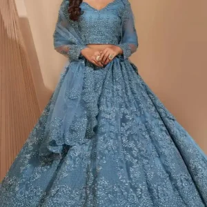 Robe de soirée indienne