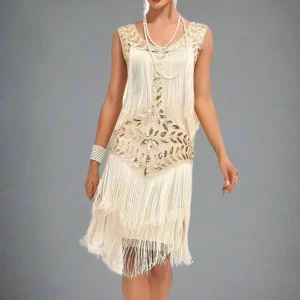 Robe dentelle annee 20