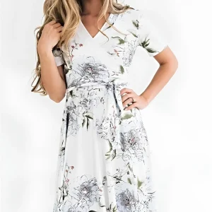 Robe fleurie vintage