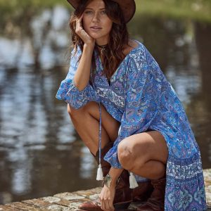 Robe hippie année 70