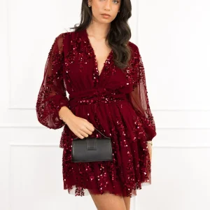 Robe noel sequin
