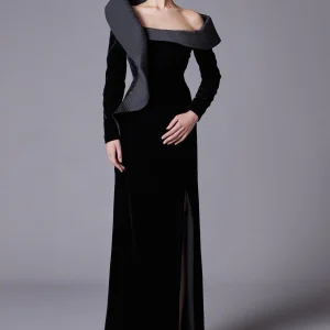 Robe noir gala