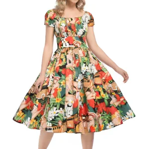 Robe pin up grande taille