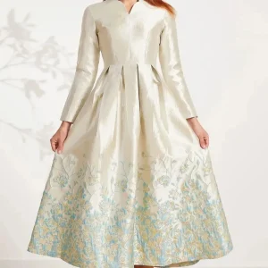 Robe retro blanche