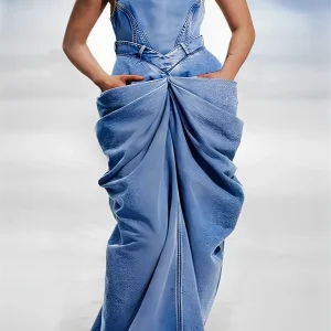 Robe salopette grande taille