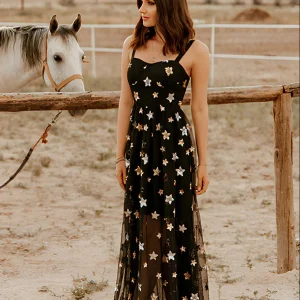 Robe thème nuit étoilée
