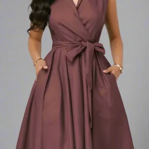 Robe trapèze femme ronde et petite