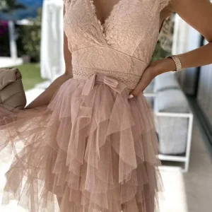Robe tulle et dentelle