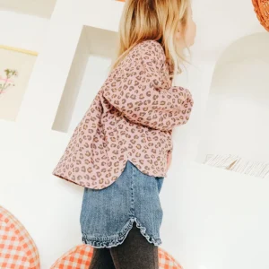 Short Paola denim brut