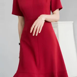 Robe tee shirt rouge