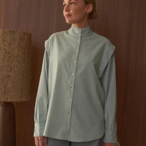 Chemise Alice céladon