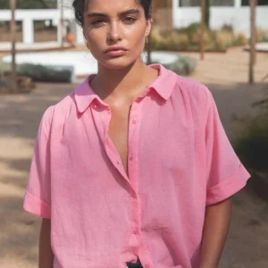 Chemise Chloé rose bonbon