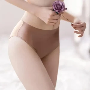 Culotte Satin Taille Haute Sexy