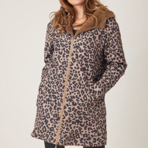 Parka Imperméable réversible fourrée femme – TATIANA