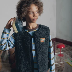 Gilet garçon Joe gris