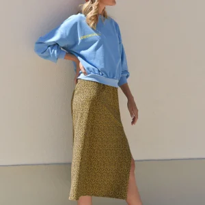 Jupe Marie mini léopard bronze