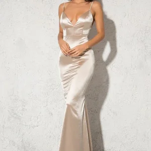 Robe Longue Satin