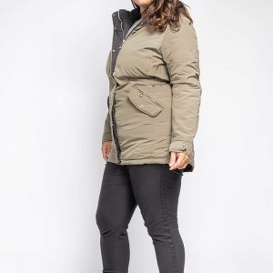 Doudoune réversible à capuche Femme