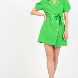 Robe blazer verte