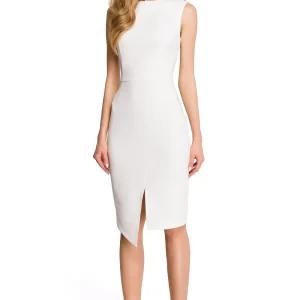 Robe habillée midi sans manches