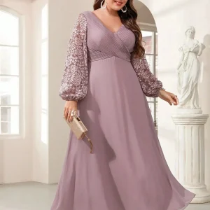 Robe de soirée mariage grande taille