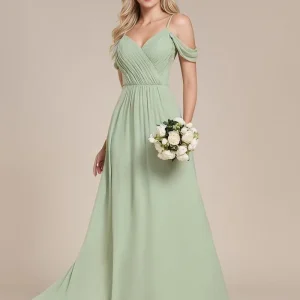 Robe demoiselle d'honneur longue dos nu