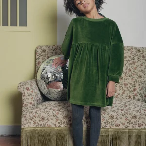 Robe Léopoldine olive