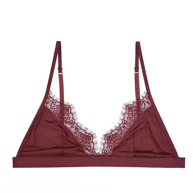 Soutien-gorge Satin Dentelle Minimaliste – Image 6