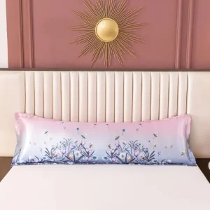 Taie d'oreiller Satin longue Fantaisie