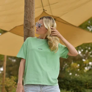 Tee-shirt Jil vert aqua