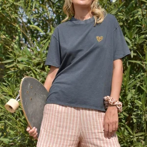 Tee-shirt Jil indigo